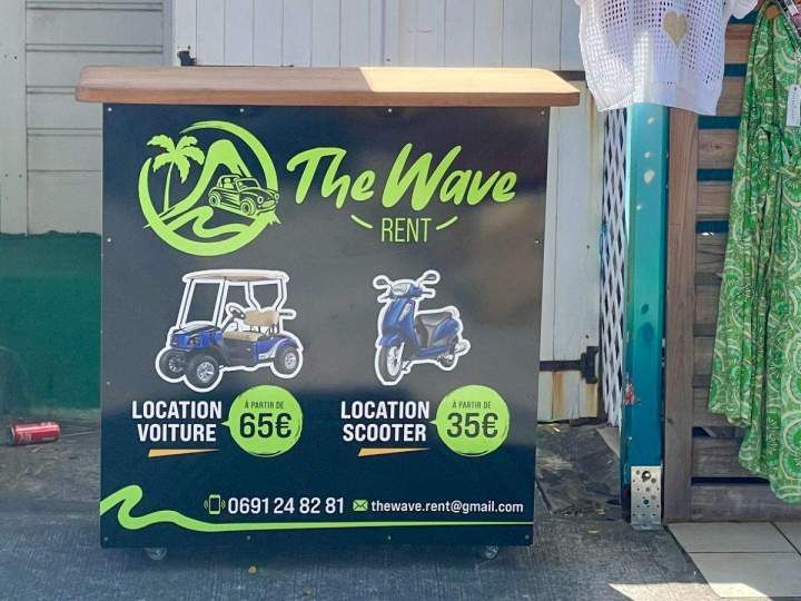 Scooter électrique à louer Les Saintes